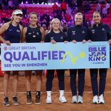 2025 Qualifiers Great Britain BJK Cup Team (Getty)