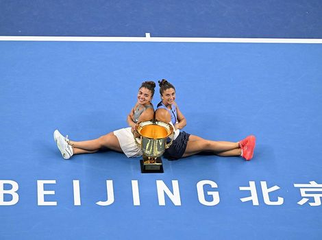 Jasmine Paolini and Sara Errani, Beijing 2025