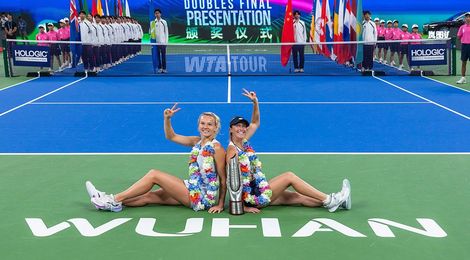 Storm Hunter and Katerina Siniakova, Wuhan 2025