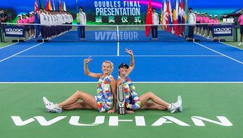 Storm Hunter y Katerina Siniakova, Wuhan 2025